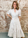 Leslyn Floral Print Dress
