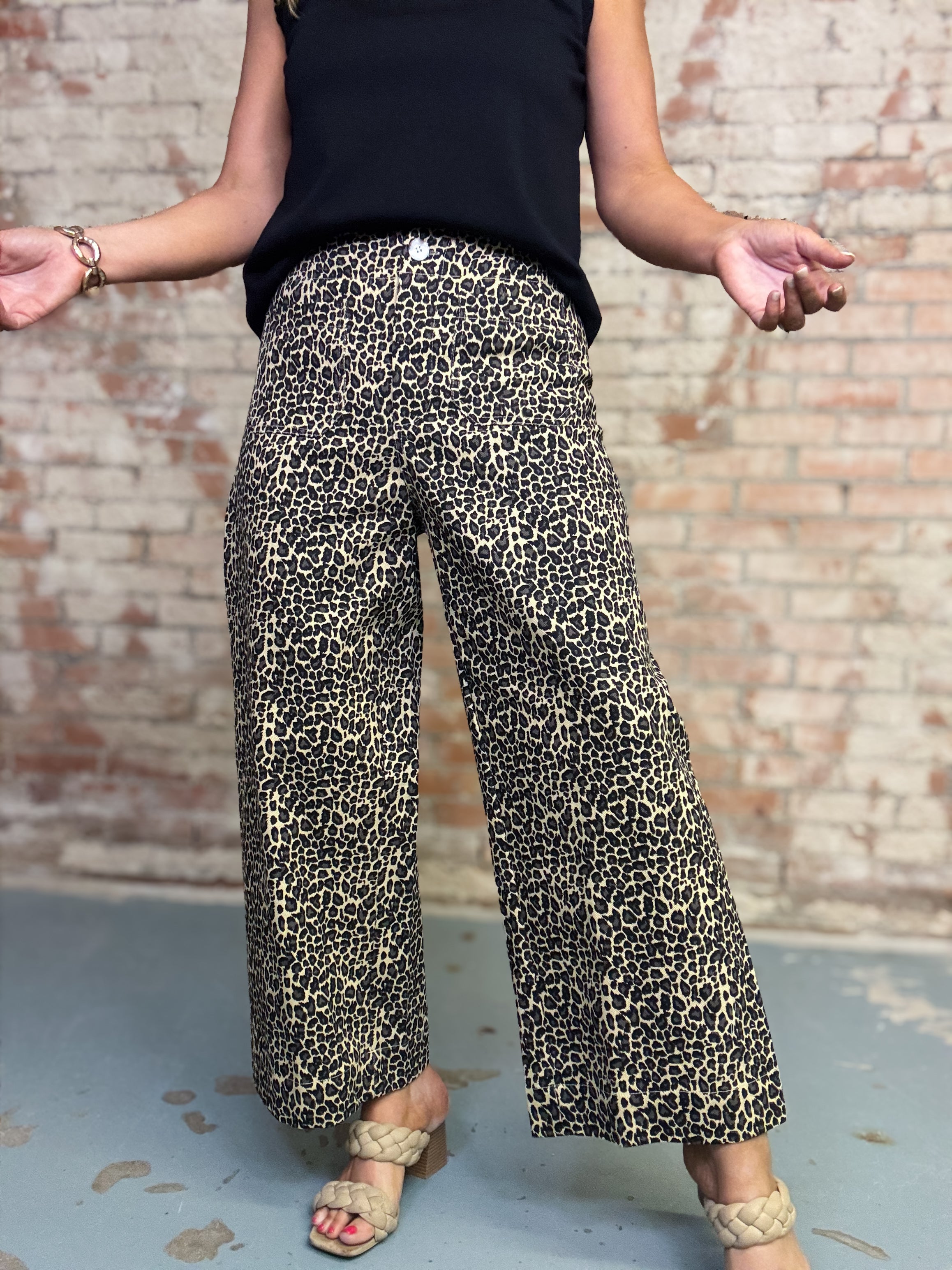 Blaine Leopard Pants
