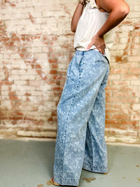 Emma Floral Print Jeans