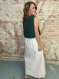 Caroline Mixed Media Dress