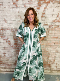 Finn Floral Midi Dress