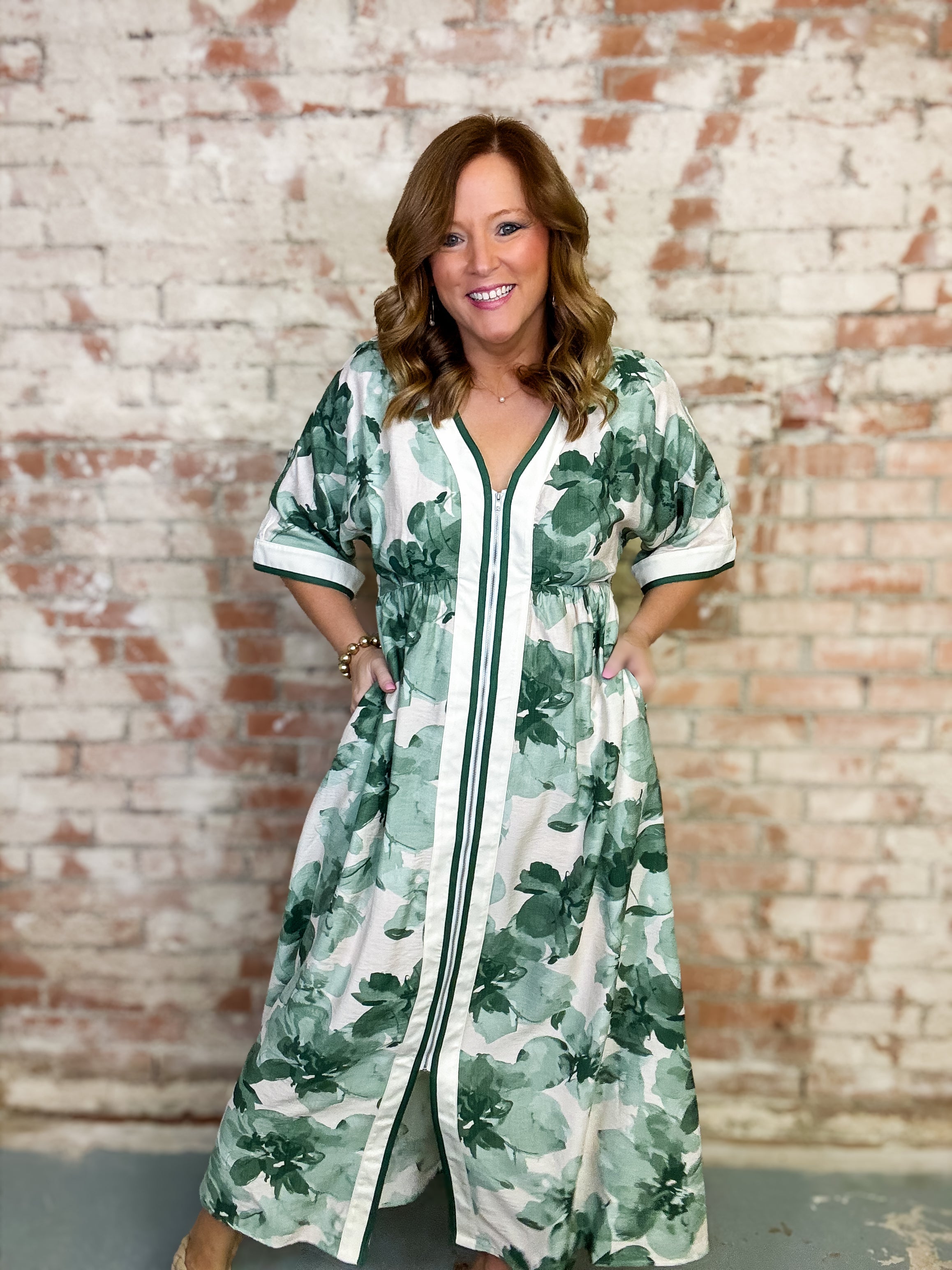 Finn Floral Midi Dress