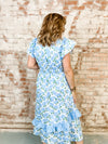 Judy Ruffle Detail Tiered Dress