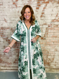 Finn Floral Midi Dress