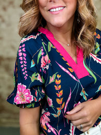 THML Estella Floral Top