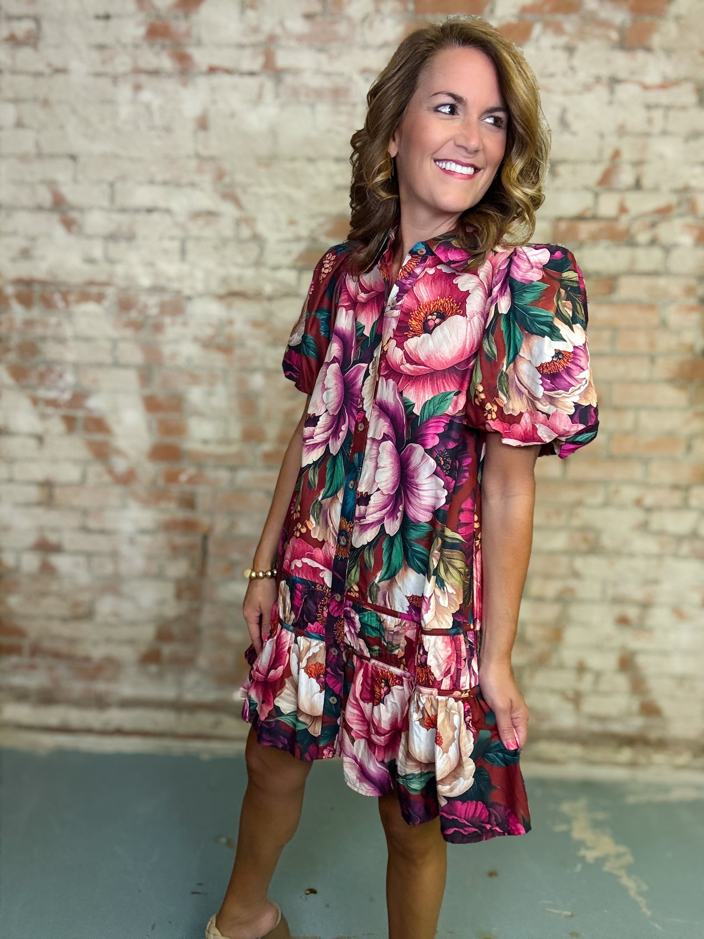 Madeline Floral Dress