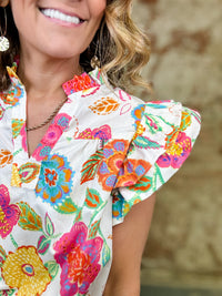 THML Mara Floral Top