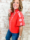 THML Sarah Embroidered Top