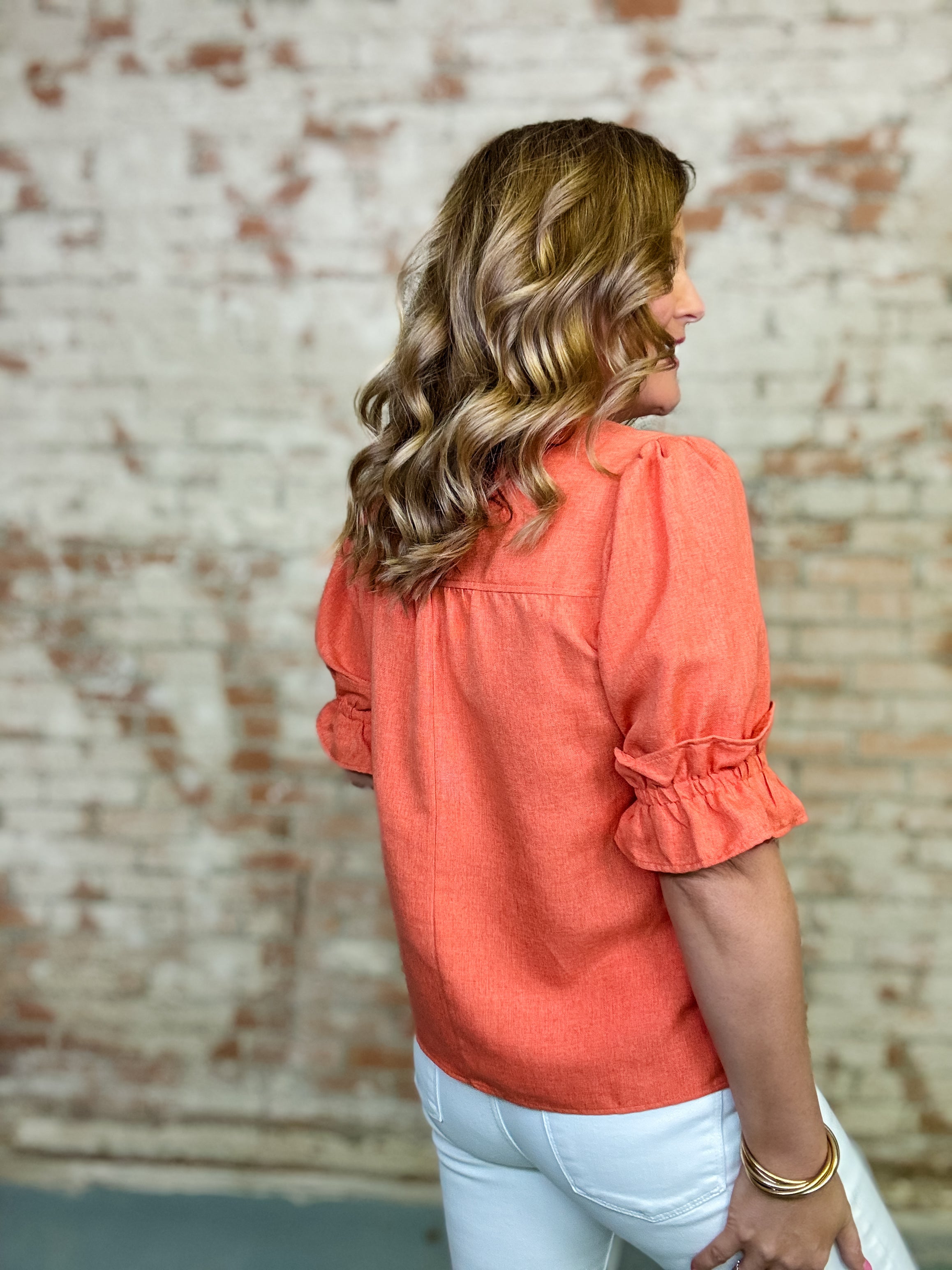 Sanford Embroidered Top
