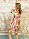 Annabelle Layered Sleeve Floral Dress