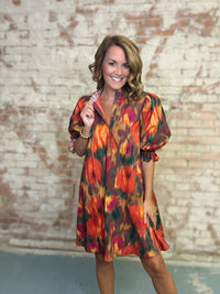 Avery Printed Dress