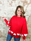 Juliette Embroidered Heart Sweater