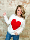 Amara Cable Heart Sweater