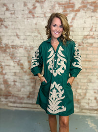 Katelyn Applique Shift Dress