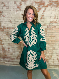 Katelyn Applique Shift Dress