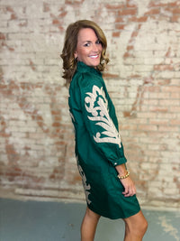 Katelyn Applique Shift Dress