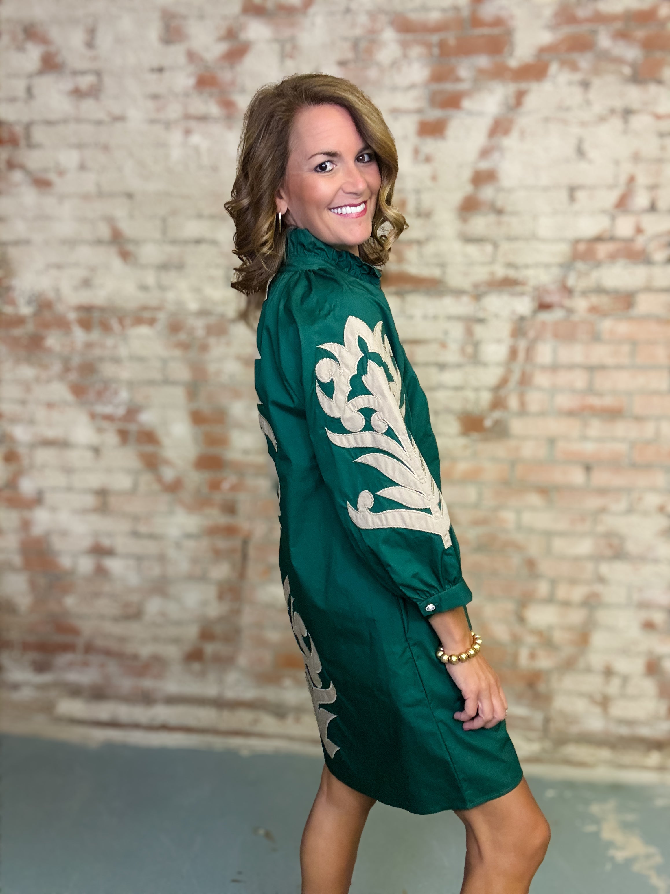 Katelyn Applique Shift Dress