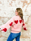 Sonya Heart Patch Sweater