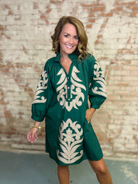 Katelyn Applique Shift Dress