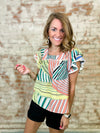 THML Merritt Mixed Stripe Top