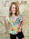 THML Merritt Mixed Stripe Top