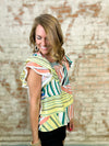 THML Merritt Mixed Stripe Top
