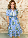 Lynelle Floral Print Midi Dress