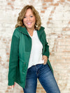 Diana Green Sweater + Terry Jacket