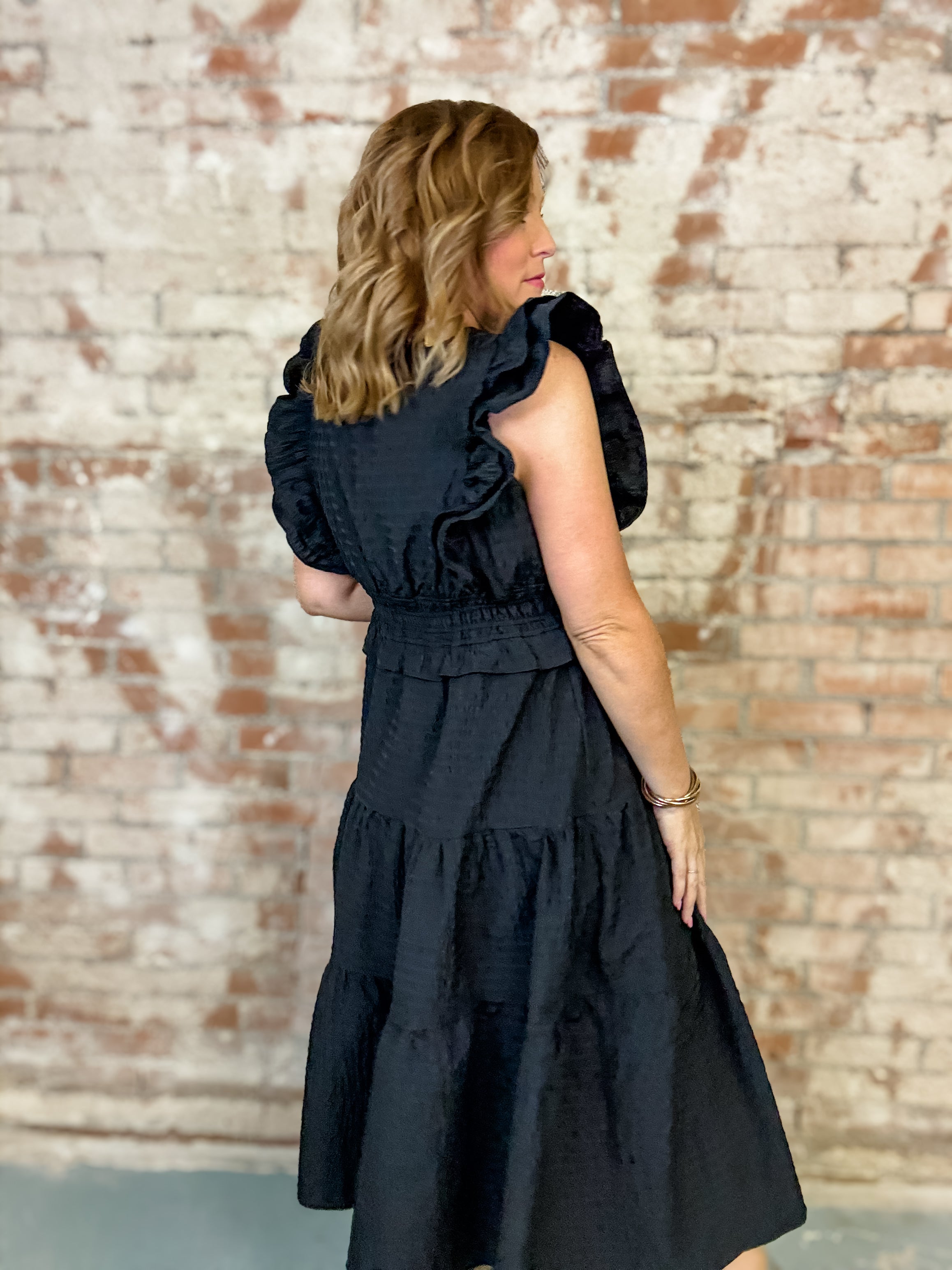 Rulissa Ruffle Tiered Dress