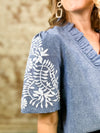 Hayley Embroidered Top