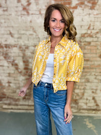 Ivy Jane Inessa Jacquard Jacket Top