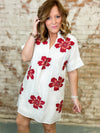 THML Charlotte Embroidered Flower Dress