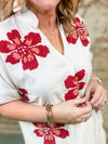 THML Charlotte Embroidered Flower Dress
