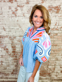 THML Anaca Striped Top