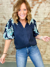 THML Ellen Embroidered Top