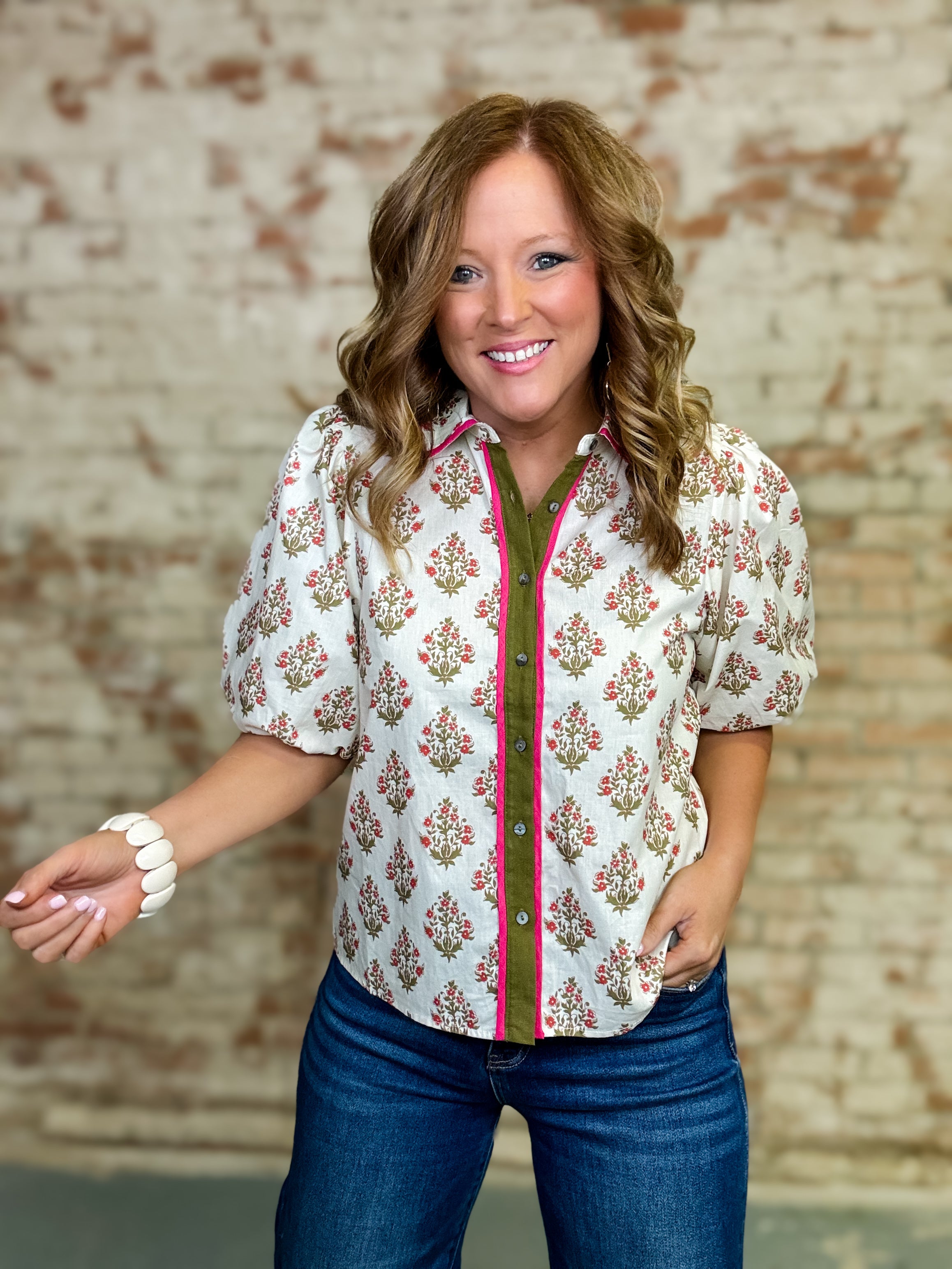 THML Kayleigh Floral Top