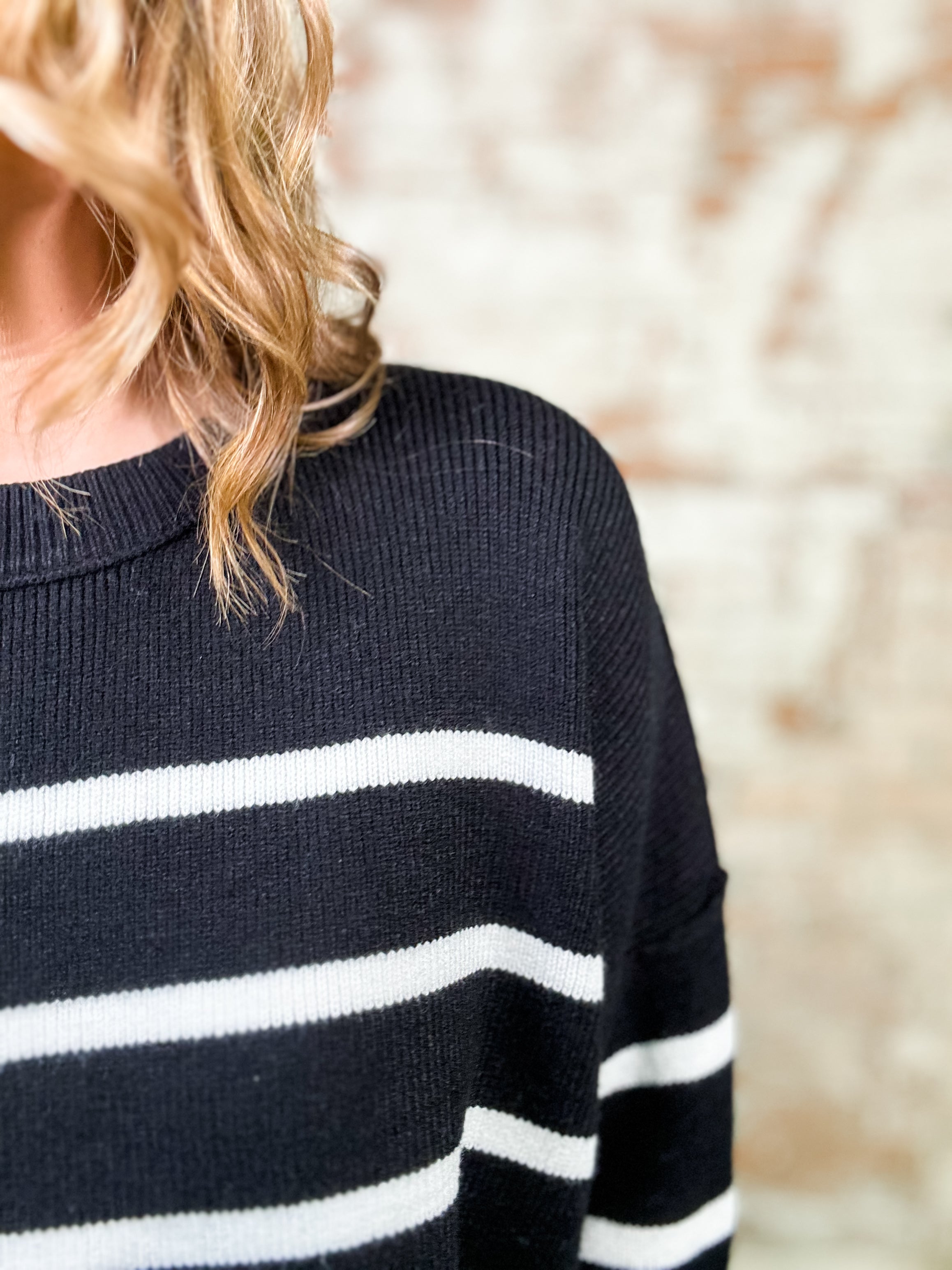 Kristi Stripe Sweater - FINAL SALE