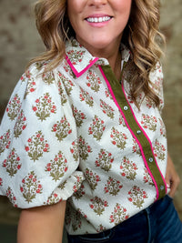 THML Kayleigh Floral Top