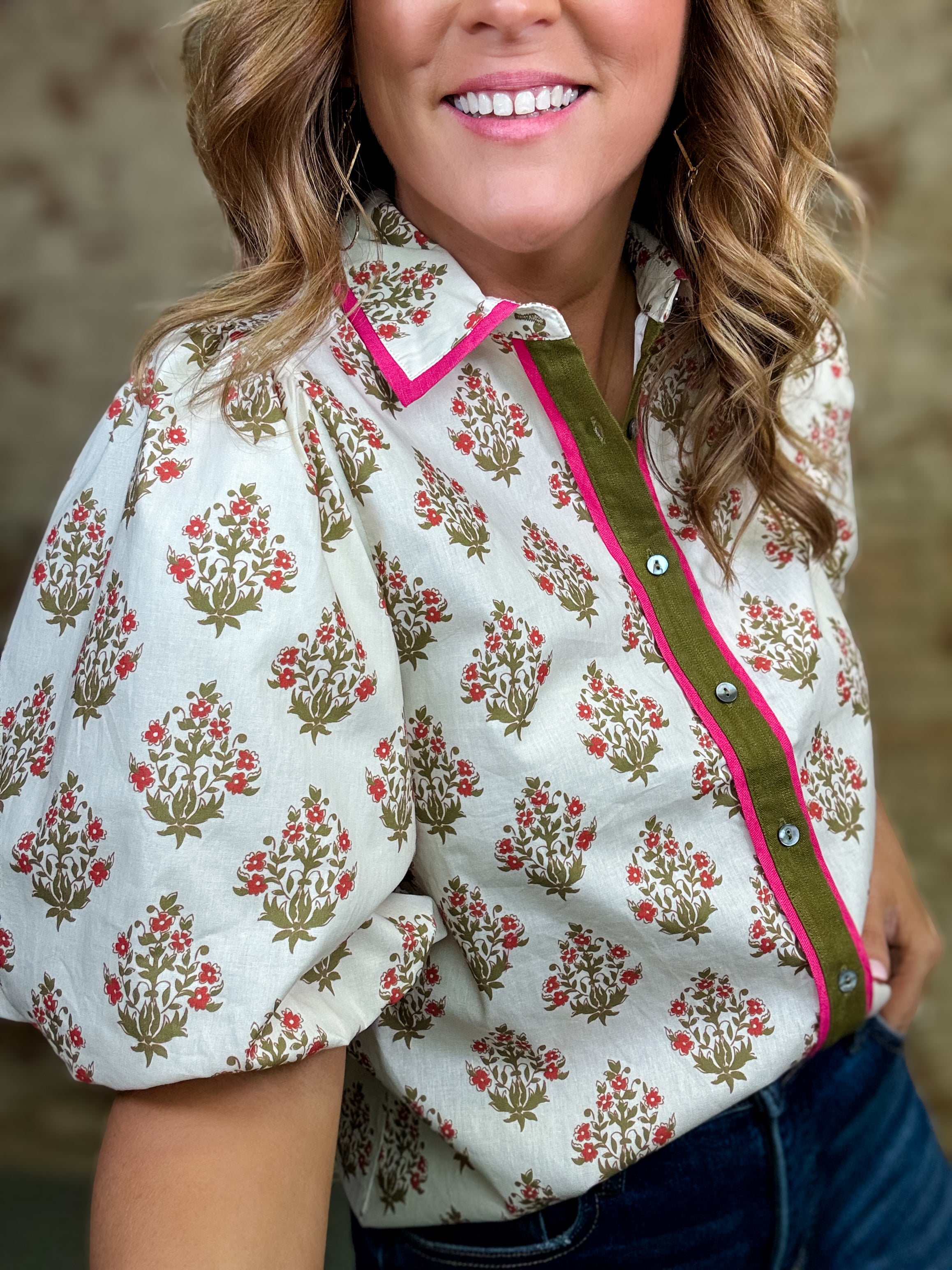 THML Kayleigh Floral Top