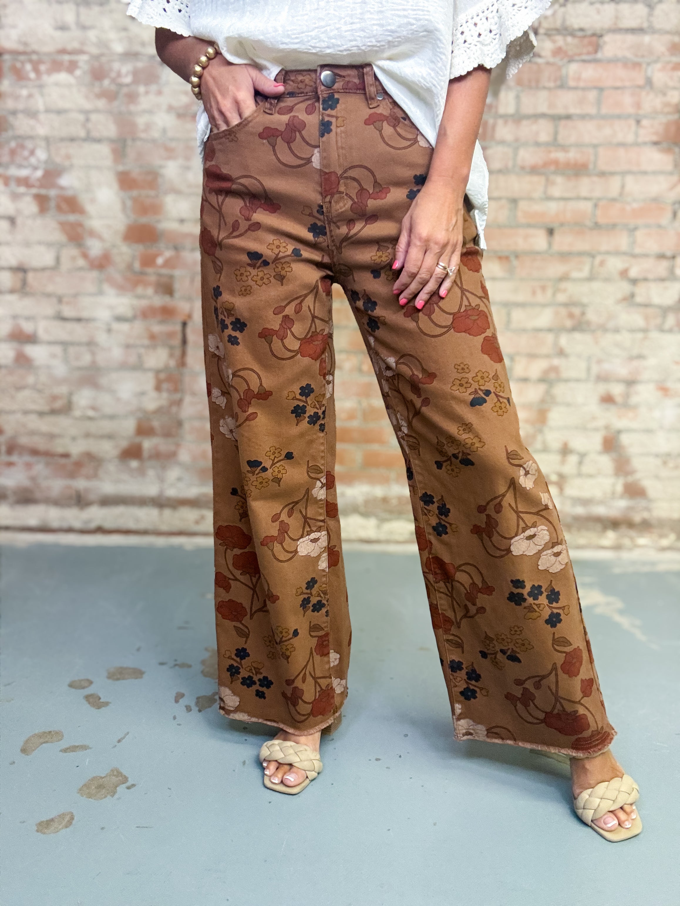 Randy Floral Pants