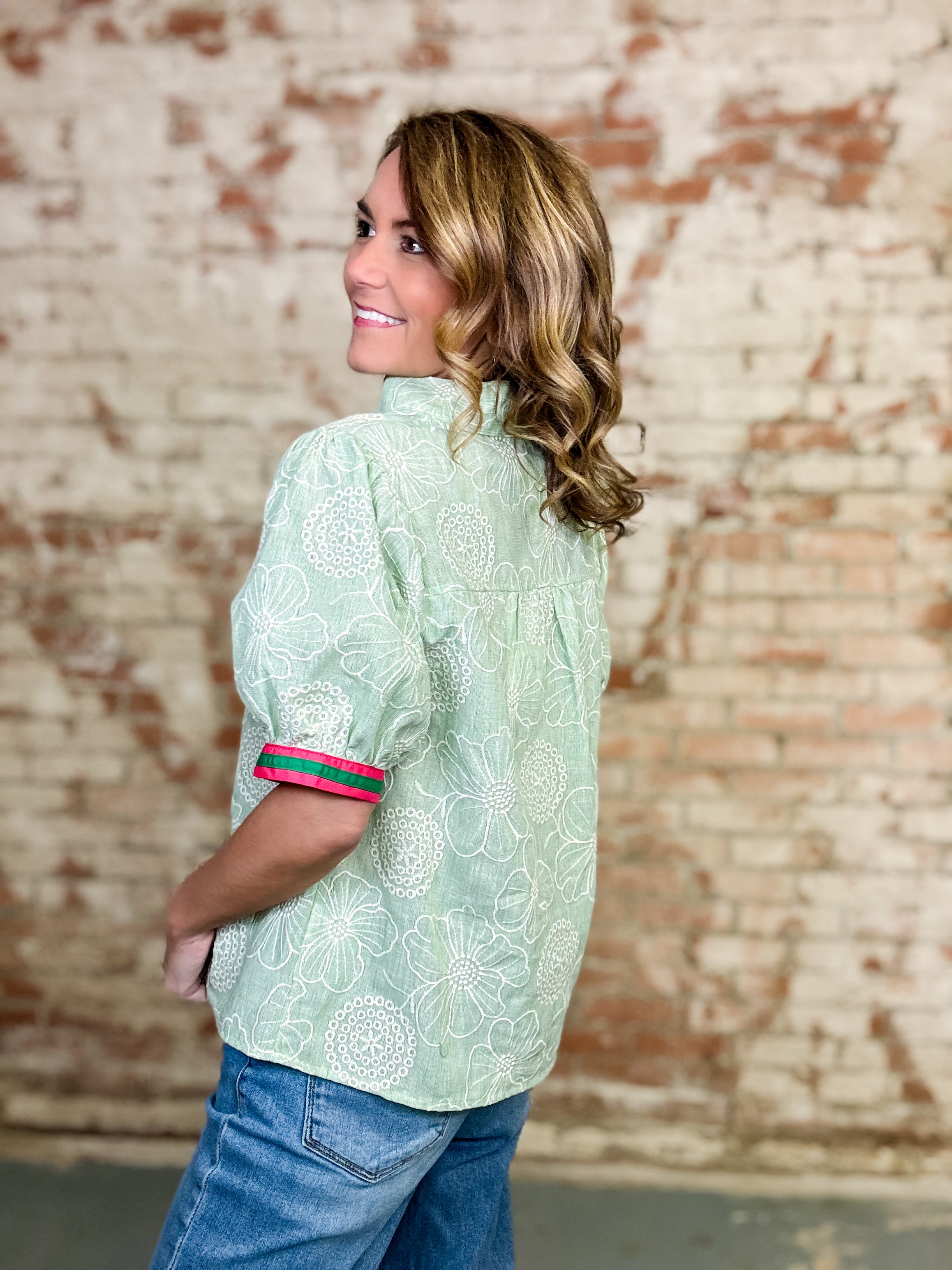 Fidensia Floral Top