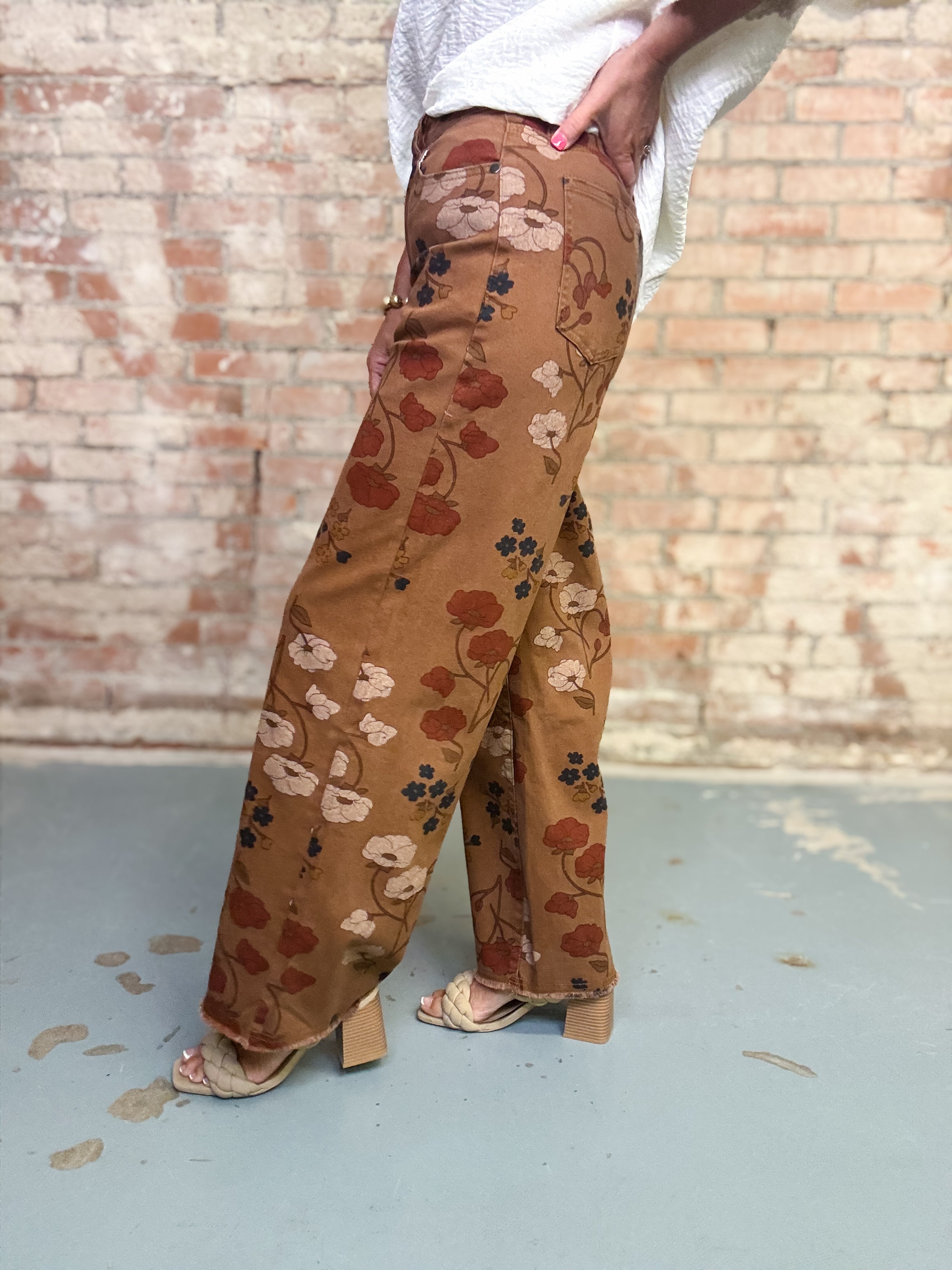 Randy Floral Pants