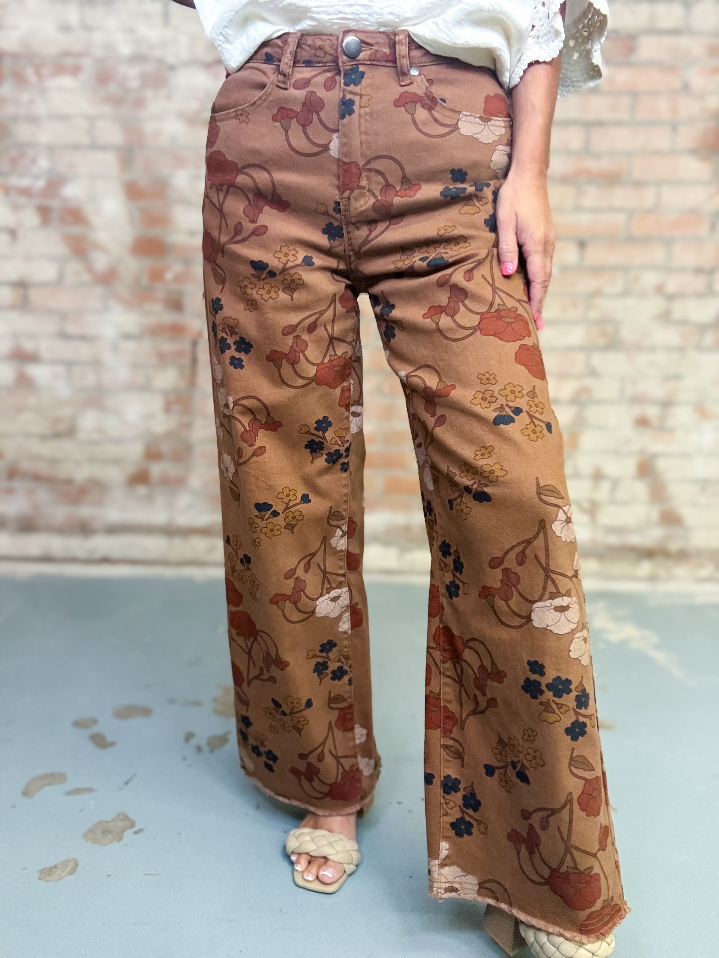 Randy Floral Pants