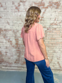 Karla Crochet Top
