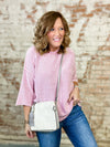 Addie Mineral Washed Sweater Top