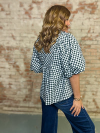 Marshall Smocked Yoke Top