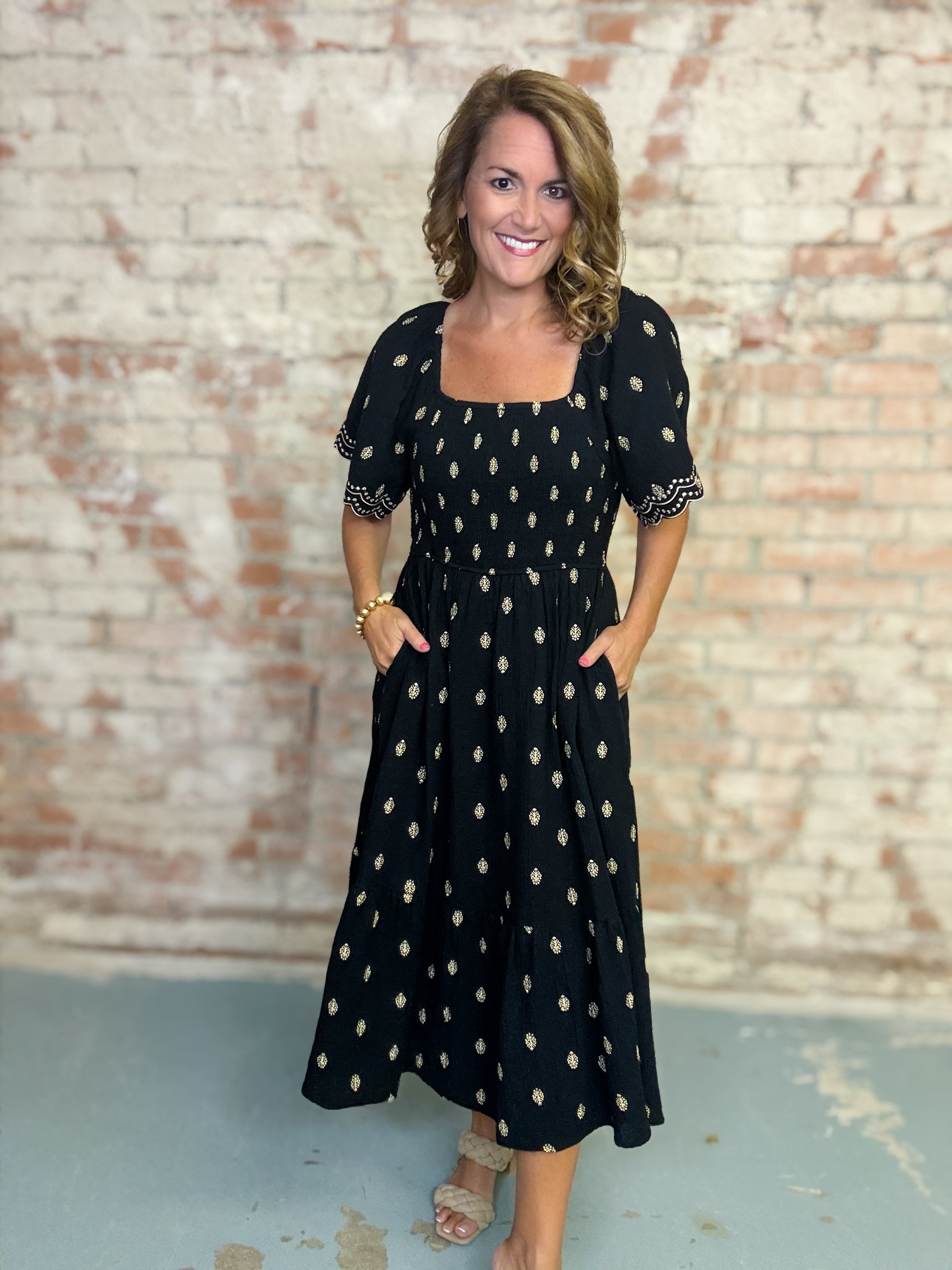 Annabelle Embroidered Dress