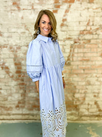 Melissa Eyelet Dress