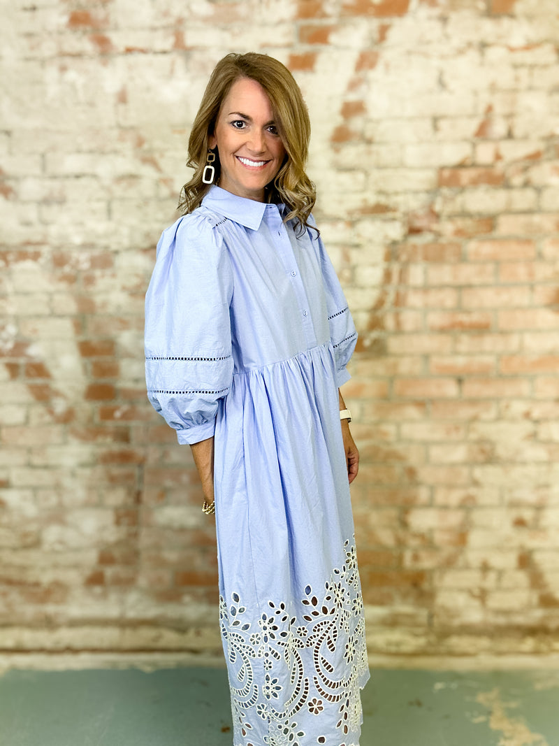 Melissa Eyelet Dress