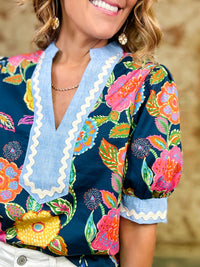 THML Iona Floral Top